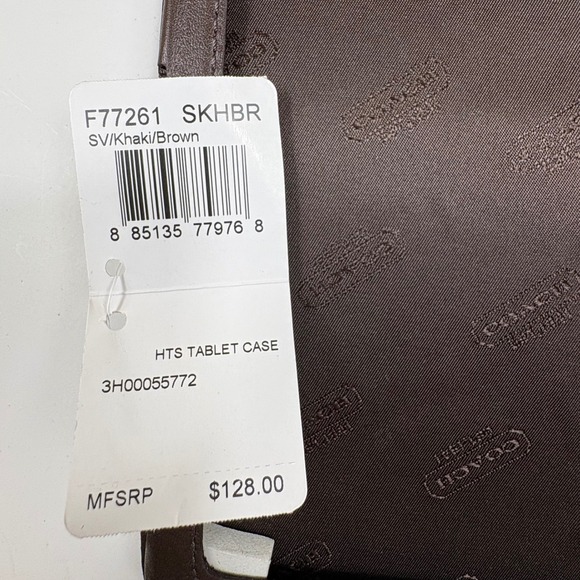 Coach Brown Tablet Case - Picture 5 of 9
